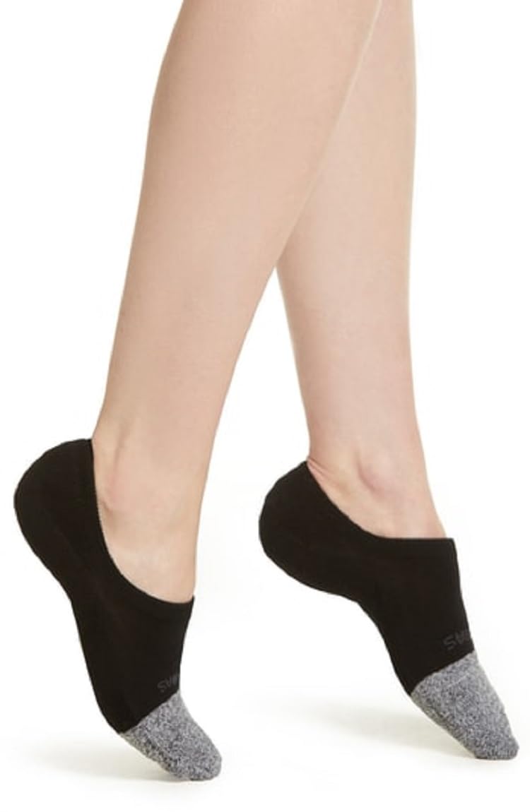 BOMBAS Women's Originals Ankle Socks - Soft & Comfortable Everyday Socks (Black, Medium) - Perfect for Running, Yoga, and Casual Wear