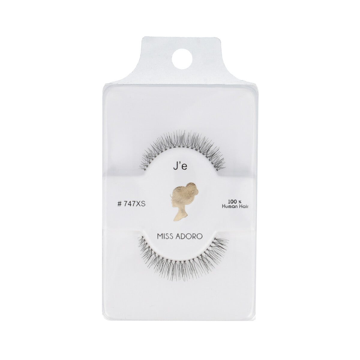 False Eyelashes #747XS - Natural Looking Lashes for Dramatic Eye Makeup, Perfect for Parties, Weddings & Special Occasions