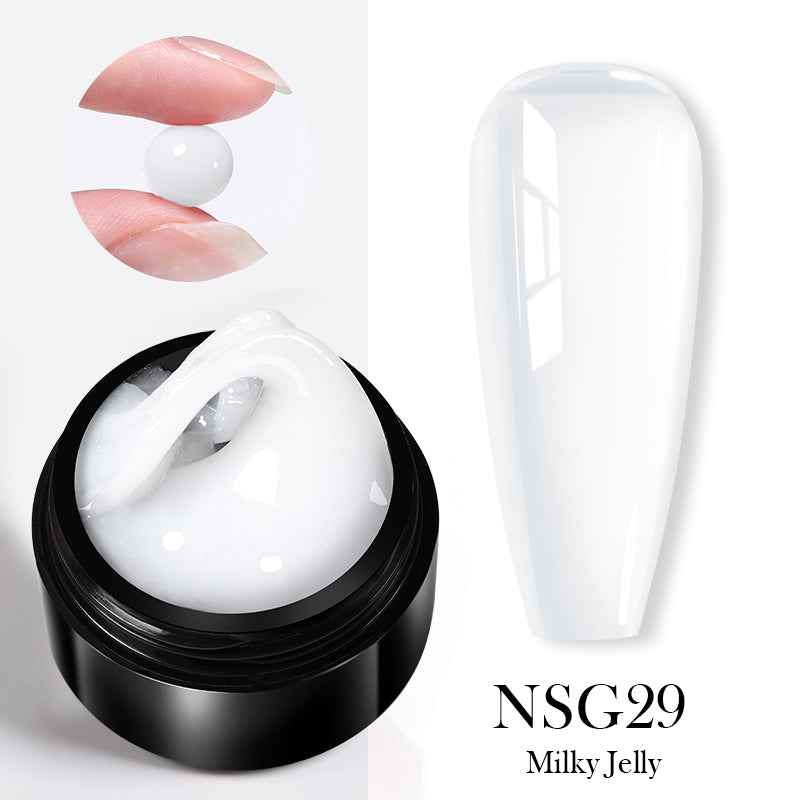 Non-Stick Hand Extension Nail Gel - 15ml Long-Lasting UV Gel Polish for Acrylic Nail Extensions - Perfect for Salon, Home Manicures & Nail Art Designs