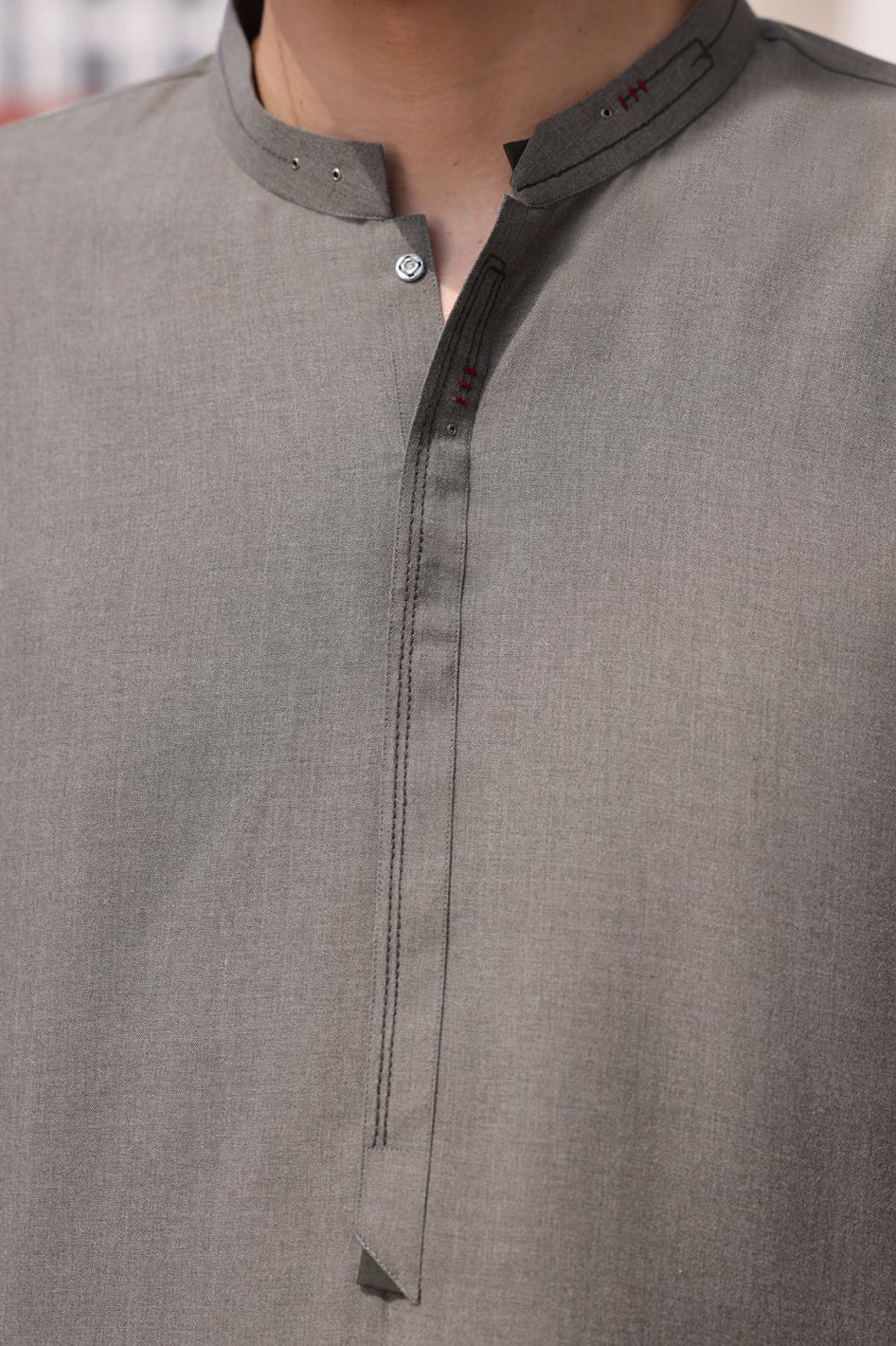 Premium Blended Grey Shalwar Kameez - Traditional Pakistani Outfit for Men & Women | Perfect for Eid, Weddings & Special Occasions