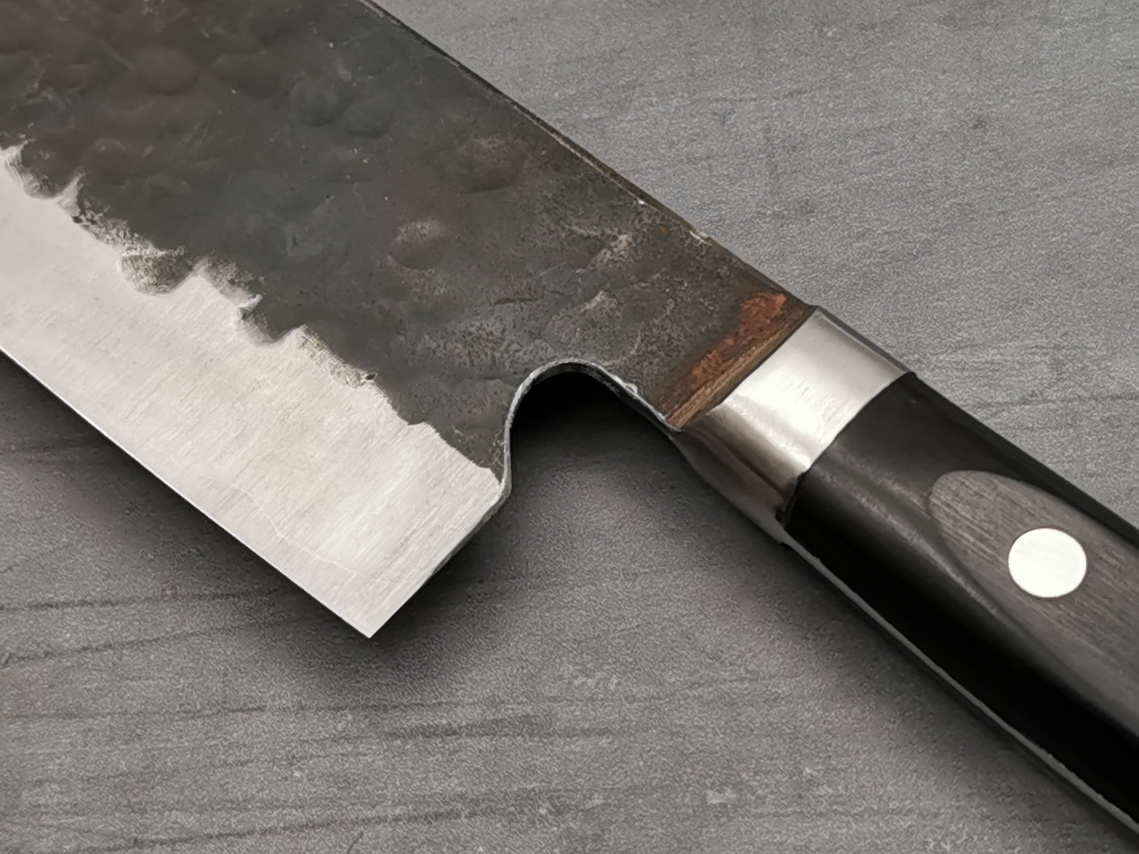 Premium Fujiwara Denka Nakiri Knife - Japanese High-Carbon Steel Vegetable Knife for Professional Chefs & Home Cooking - Perfect for Slicing, Dicing & Chopping Vegetables