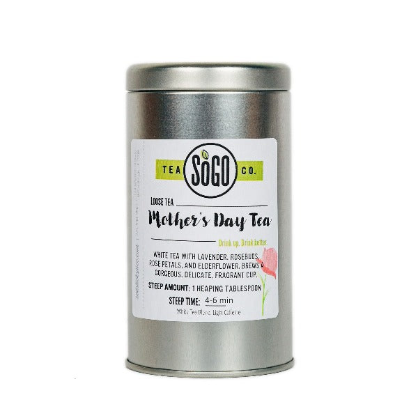 Premium White Tea Gift Set for Mother's Day - Organic Loose Leaf Tea with Floral Notes - Perfect for Relaxation, Afternoon Tea & Thoughtful Gifting