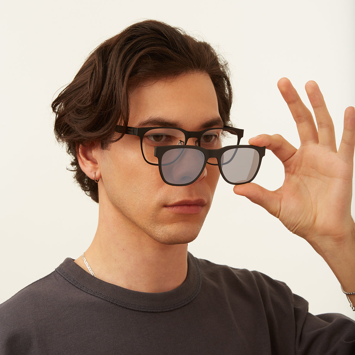 EYE Frame Glasses - Wesley Chan Collaboration | Stylish & Lightweight Eyewear for Men & Women | Perfect for Daily Wear, Work & Outdoor Activities