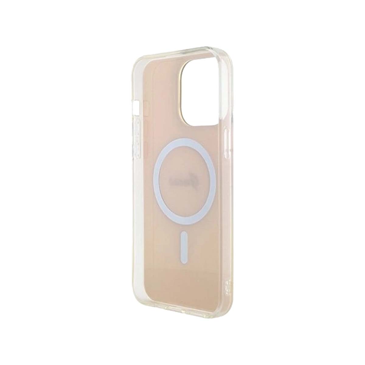 Guess Script MagSafe Compatible Phone Case for iPhone 15 Pro Max - Slim Protective Cover with Secure Magnetic Attachment for Wireless Charging (Perfect for Work, Travel & Everyday Use)