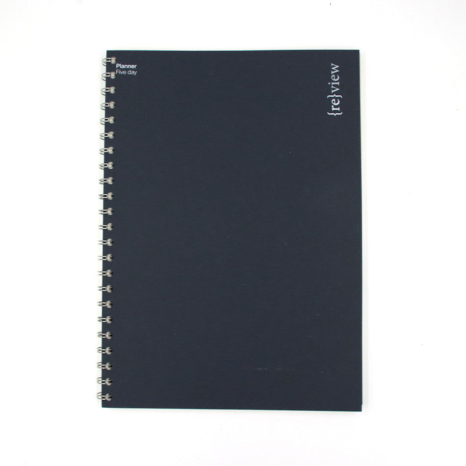 Coffeenotes Planner A4 5-Day Navy Blue Wool Weekly Organizer - Perfect for Office, School & Home Productivity Planning
