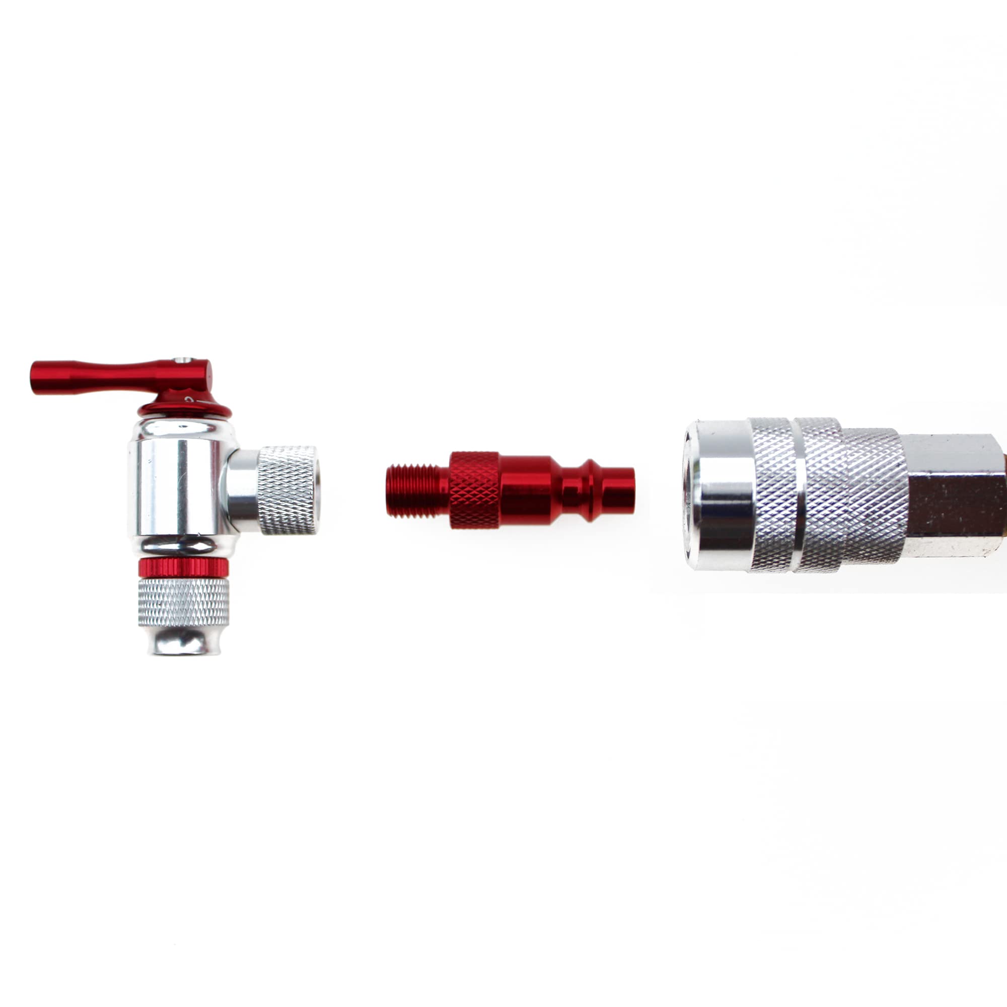 Prestacycle CO2 Air Compressor Adapter - Compatible with CO2 Inflator Heads for Bikes, Tires & Sports Equipment - Perfect for Road Bikes, MTBs & Inflatable Gear