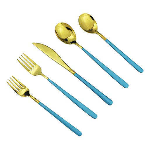 Blue Handle Gold
