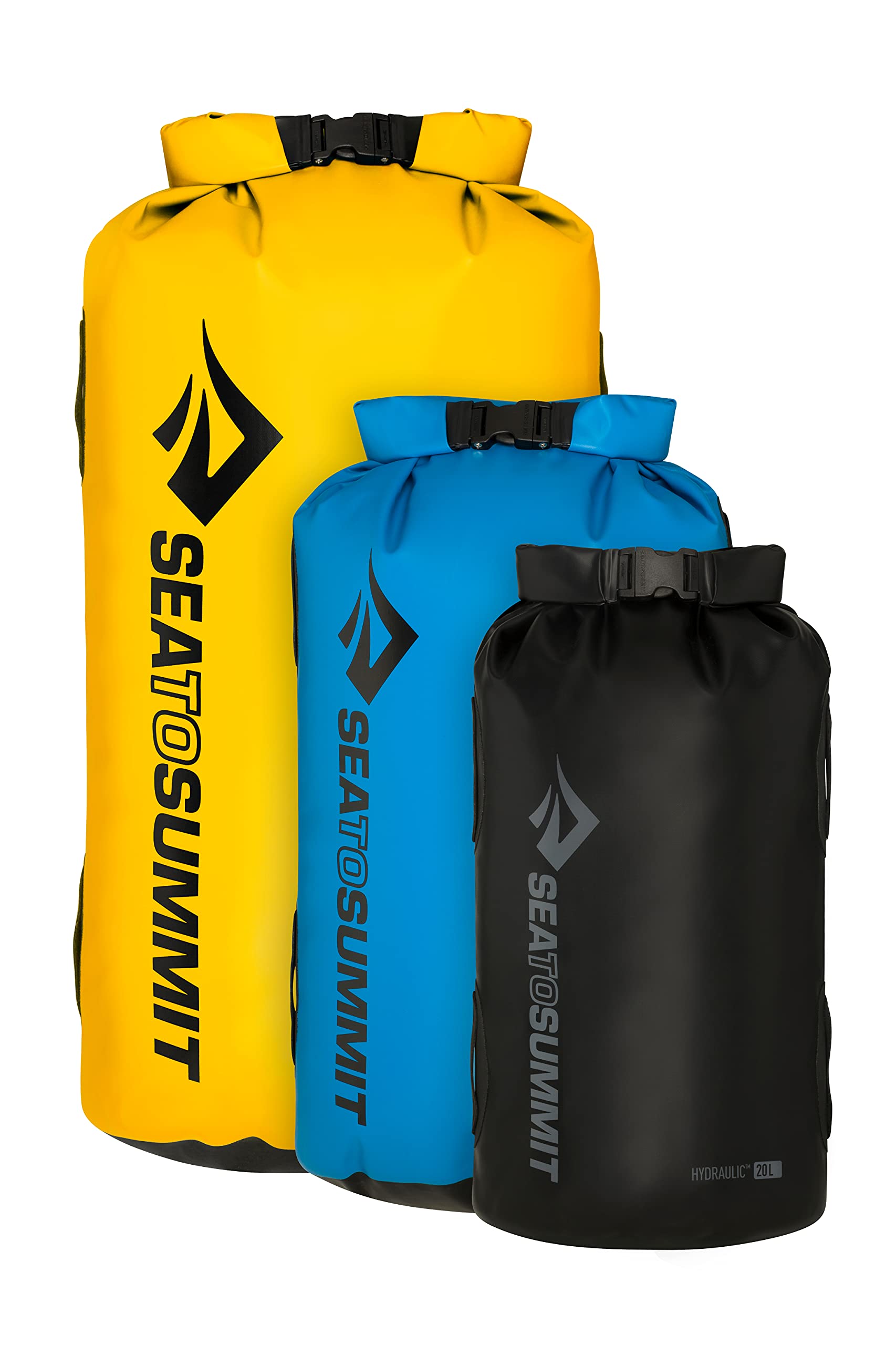 35L Waterproof Hydraulic Dry Bag for Kayaking, Camping & Hiking - Durable Black Outdoor Gear