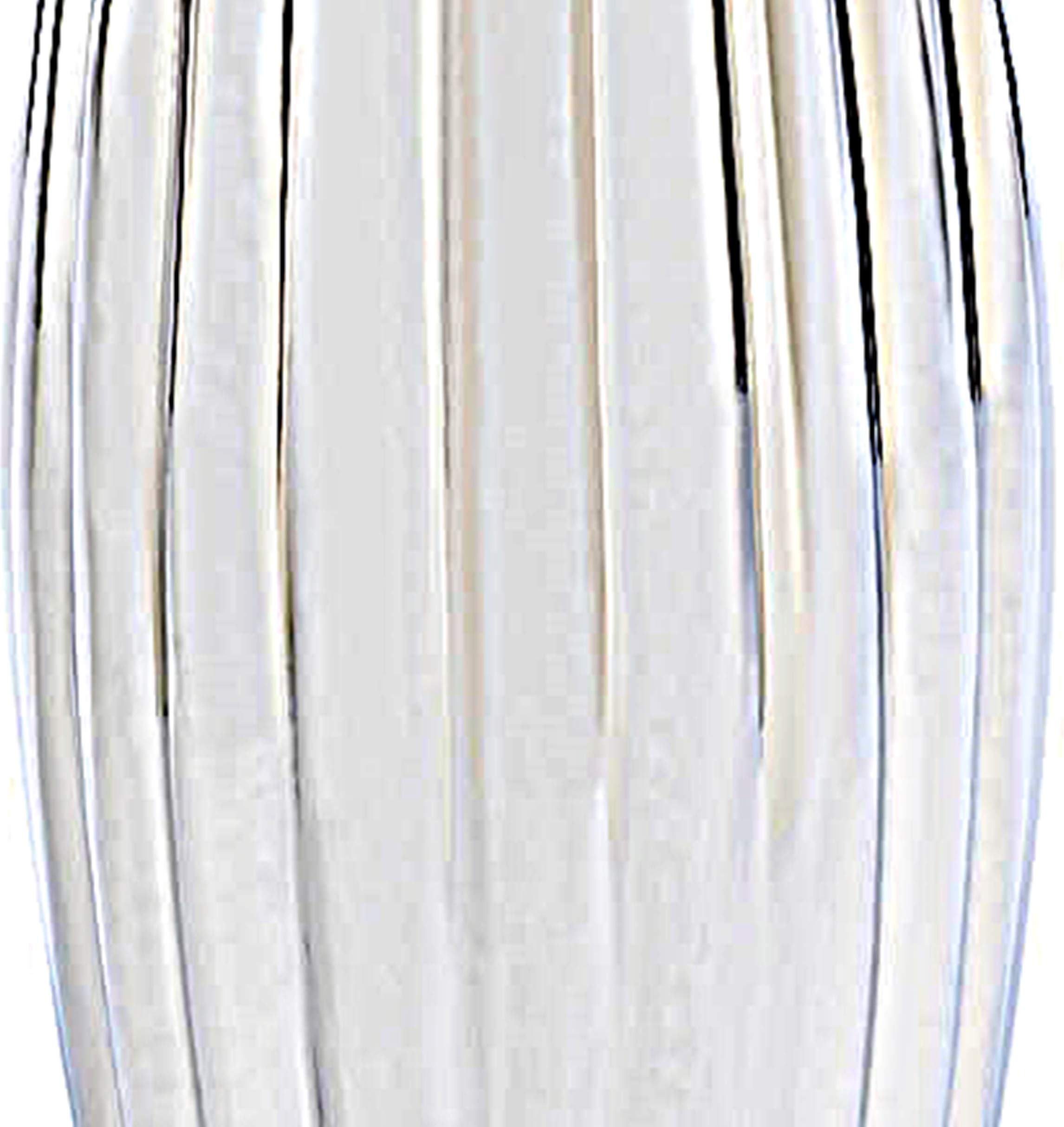 Metallic Ceramic Garden Stool - Chrome Drum Side Table with Round Decorative Design | Perfect for Sunroom Decor, Small Space Furniture & Unique Home Gifts | Ideal for Patio, Living Room & Apartment Decorating