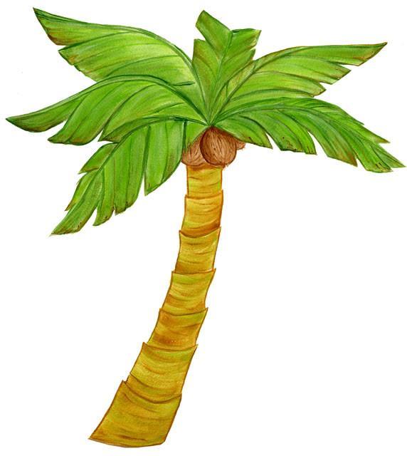 Palm Tree Mural Wall Decal - Tropical Beach Theme Peel and Stick Wallpaper for Home, Nursery, Office Decor | Perfect for Bedroom, Living Room, Bathroom