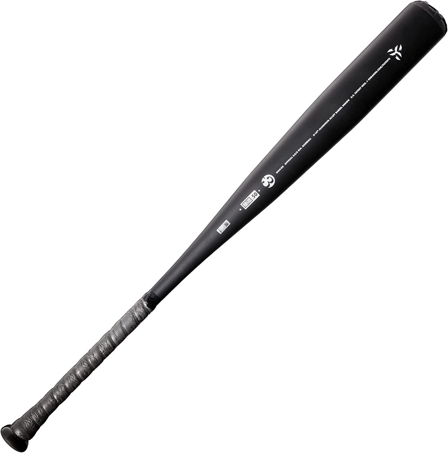 2022 DeMarini The Goods One Piece (3) BBCOR Baseball Bat - Black/White | High Performance Youth & Adult Baseball Equipment for Games & Training
