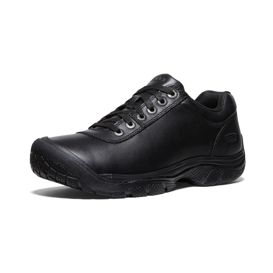 Men's PTC Dress Oxford Shoes - Classic Black Formal Shoes for Business, Office & Wedding | Comfortable & Stylish Men's Dress Shoes for Professional & Special Occasions