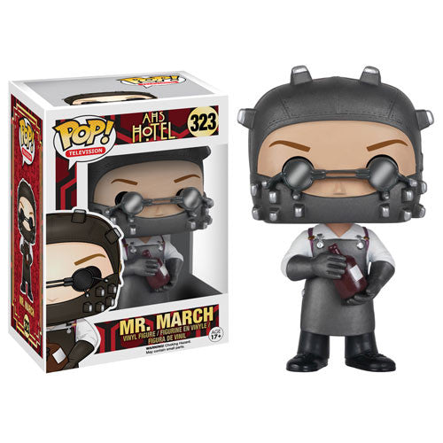 American Horror Story: Hotel Pop! Vinyl Figure - Mr. March Collectible Toy for Horror Fans | Perfect for Display, Gifts, and Halloween Decor