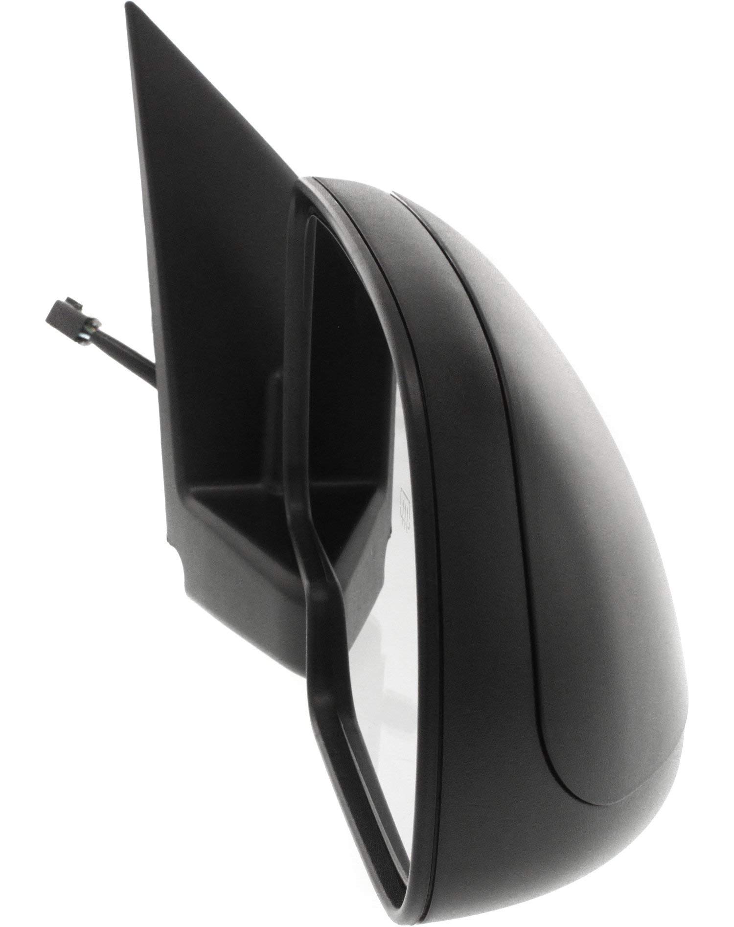 Kool Vue Power Heated Mirrors for Chevrolet Silverado 1500/2500 & GMC Sierra 1500/2500 (1999-2002) - Driver & Passenger Side with Puddle Lamp, Textured Finish - Perfect for Extended Cab & Standard Cab Models - Enhance Visibility in Rain, Snow & Night Driving