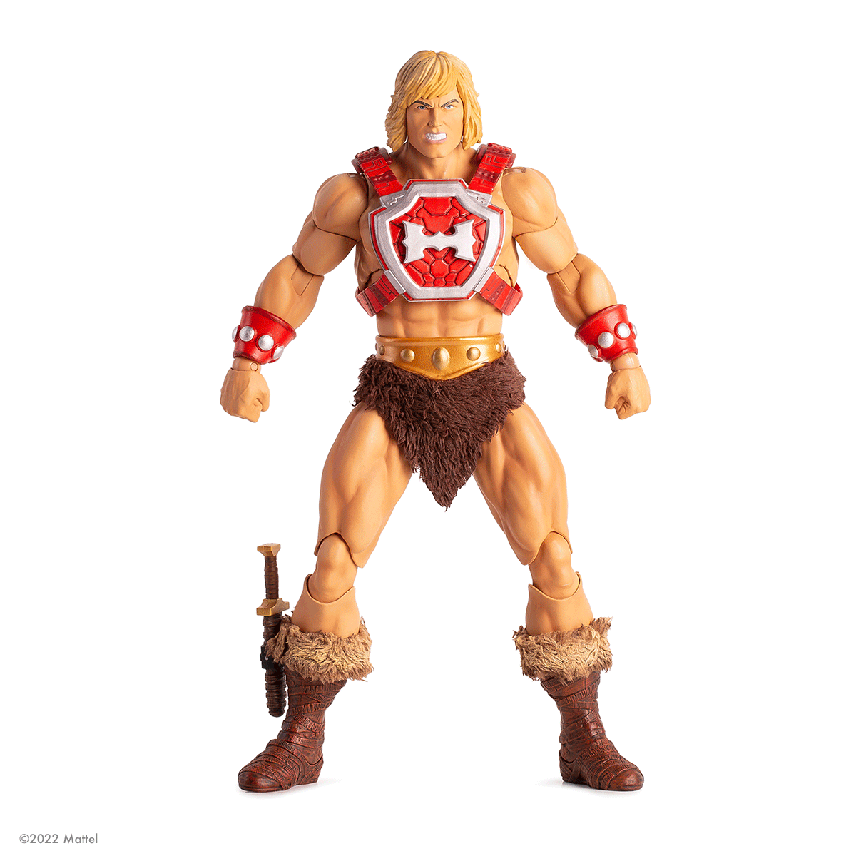He-Man Deluxe 1/6 Scale Action Figure - Mondo Exclusive Timed Edition Collectible | Masters of the Universe Display Piece for Fans & Collectors