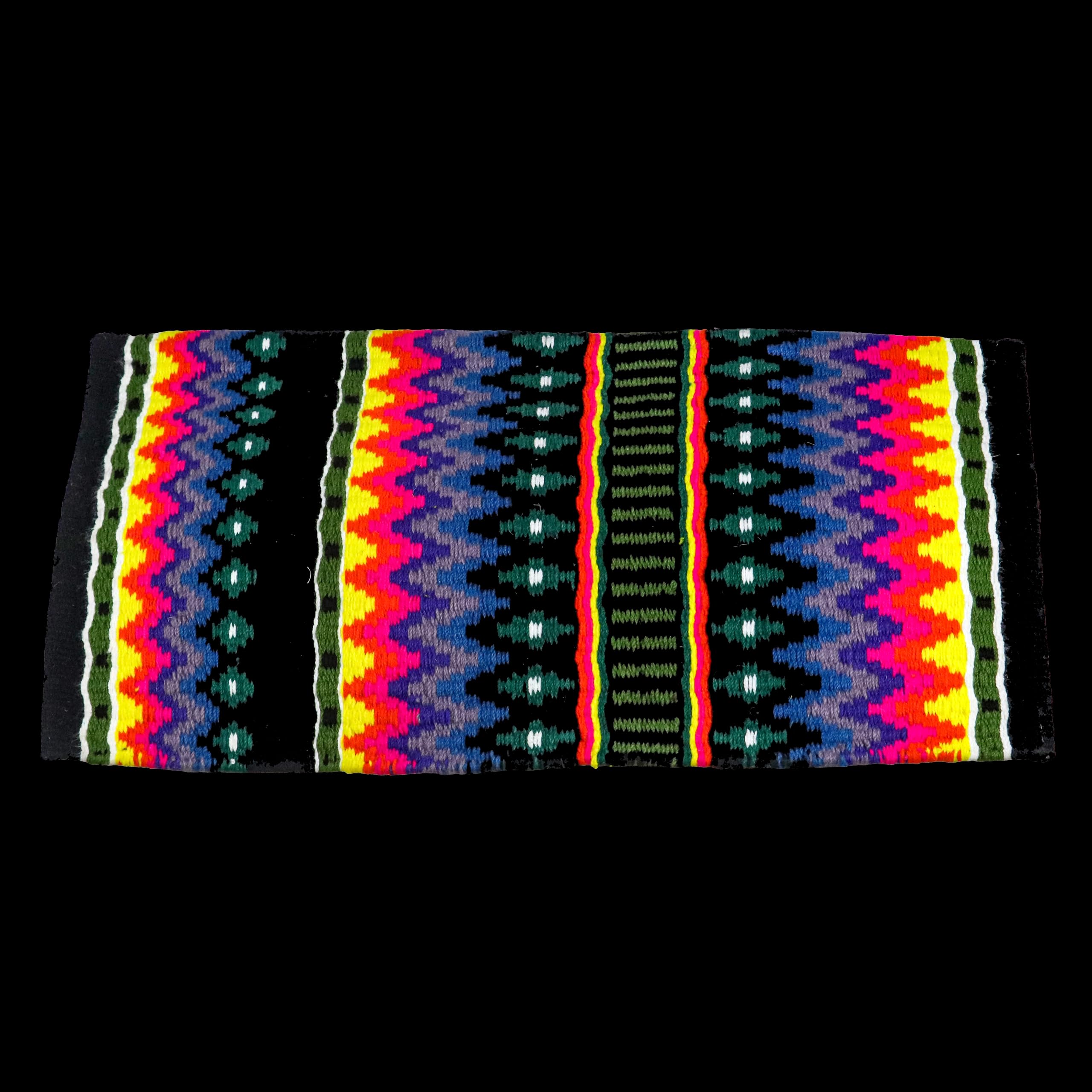 Premium Handmade Wool Western Horse Saddle Blanket - 34