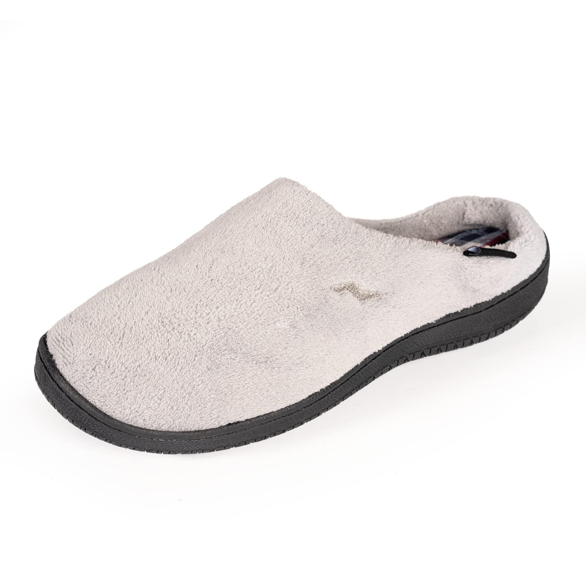 **NORTY Slip-On Clog Slippers for Men - Memory Foam House Shoes - Comfortable Indoor & Outdoor Slippers for Relaxing at Home, Gardening, or Quick Errands**