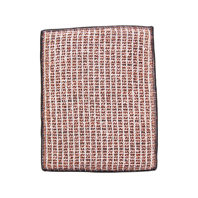 Premium Copper Cleaning Cloth with Microfiber Back - 6x7 Inches (16x19 cm) - Perfect for Jewelry, Glasses, Electronics & Household Items - Scratch-Free Polishing & Tarnish Removal