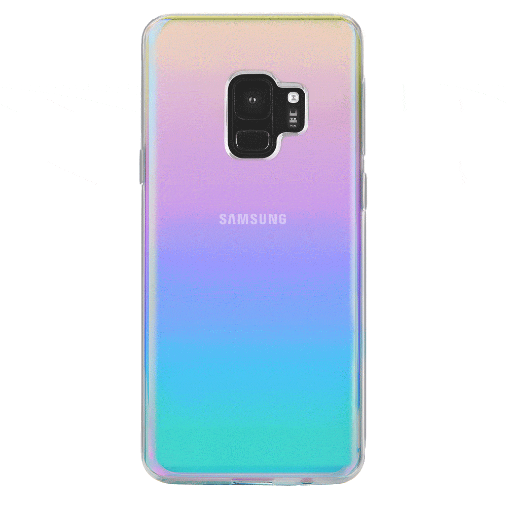 Samsung Galaxy Phone Case with White Opal Design - Slim Protective Cover for Everyday Use, Work, and Travel