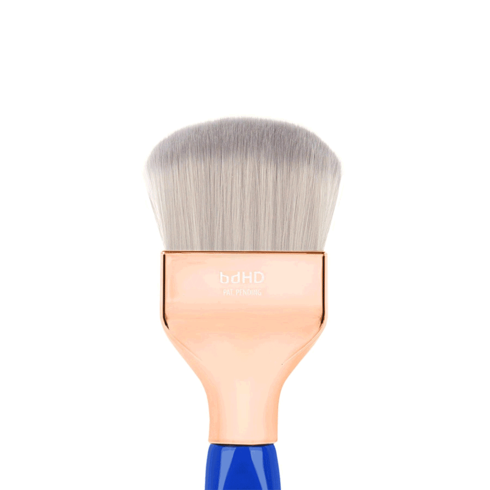 Bdellium Tools Golden Triangle Double Dome Blenders - Professional Makeup Brush Set for Eyeshadow & Blending - Perfect for Makeup Artists & Beauty Enthusiasts