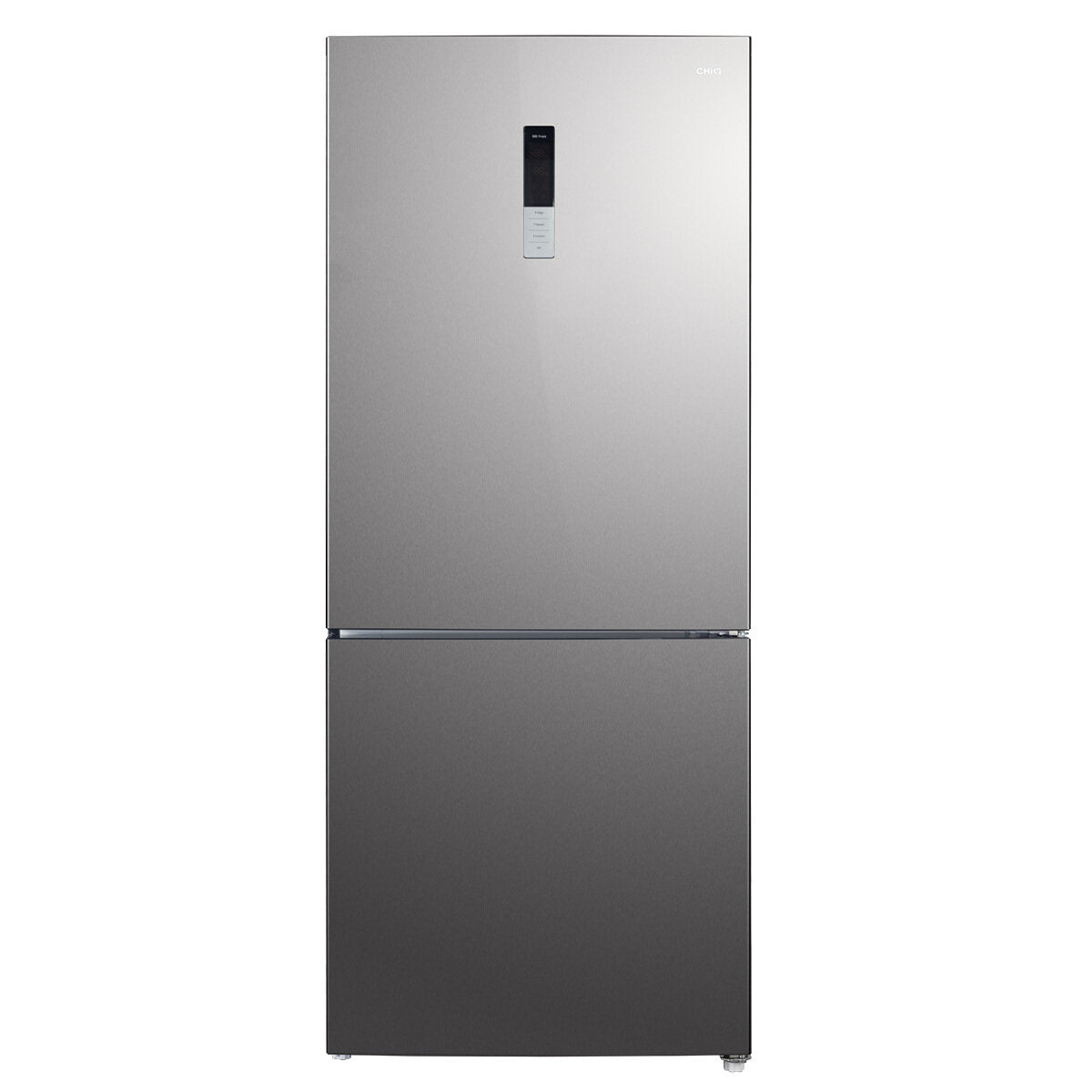 CHiQ 396L Bottom Mount Refrigerator Stainless Steel CBM394NSS6E - Energy Efficient 5-Star Rated with 5-Year Warranty - Perfect for Modern Kitchens & Open-Plan Living Spaces