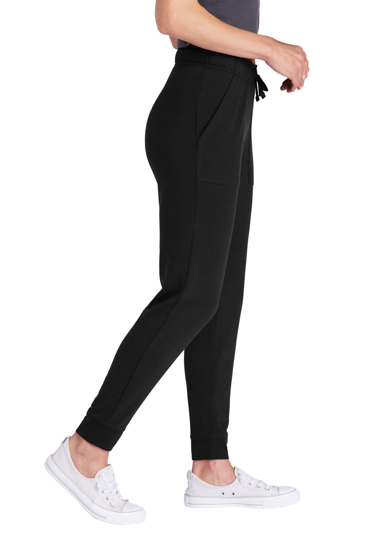 SPORT-TEK Women's TRI-Blend Moisture-Wicking Fleece Jogger Pants F20 - Comfortable Workout & Lounge Pants for Running, Yoga & Casual Wear