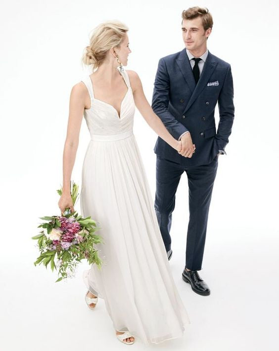 J. Crew Gigi Wedding Gown - Elegant Lace Bridal Dress for Bride | Perfect for Church Ceremony, Beach Wedding & Formal Reception