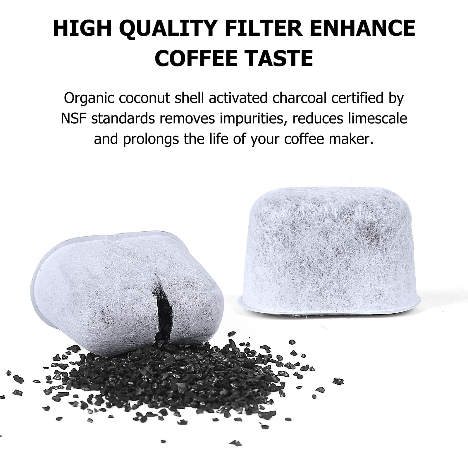 Fanativita 12-Pack Keurig Water Filter Replacement Cartridges - Compatible with All Keurig Coffee Makers (2-Year Supply) | Perfect for Home, Office & Commercial Use | Improves Coffee Taste & Machine Performance