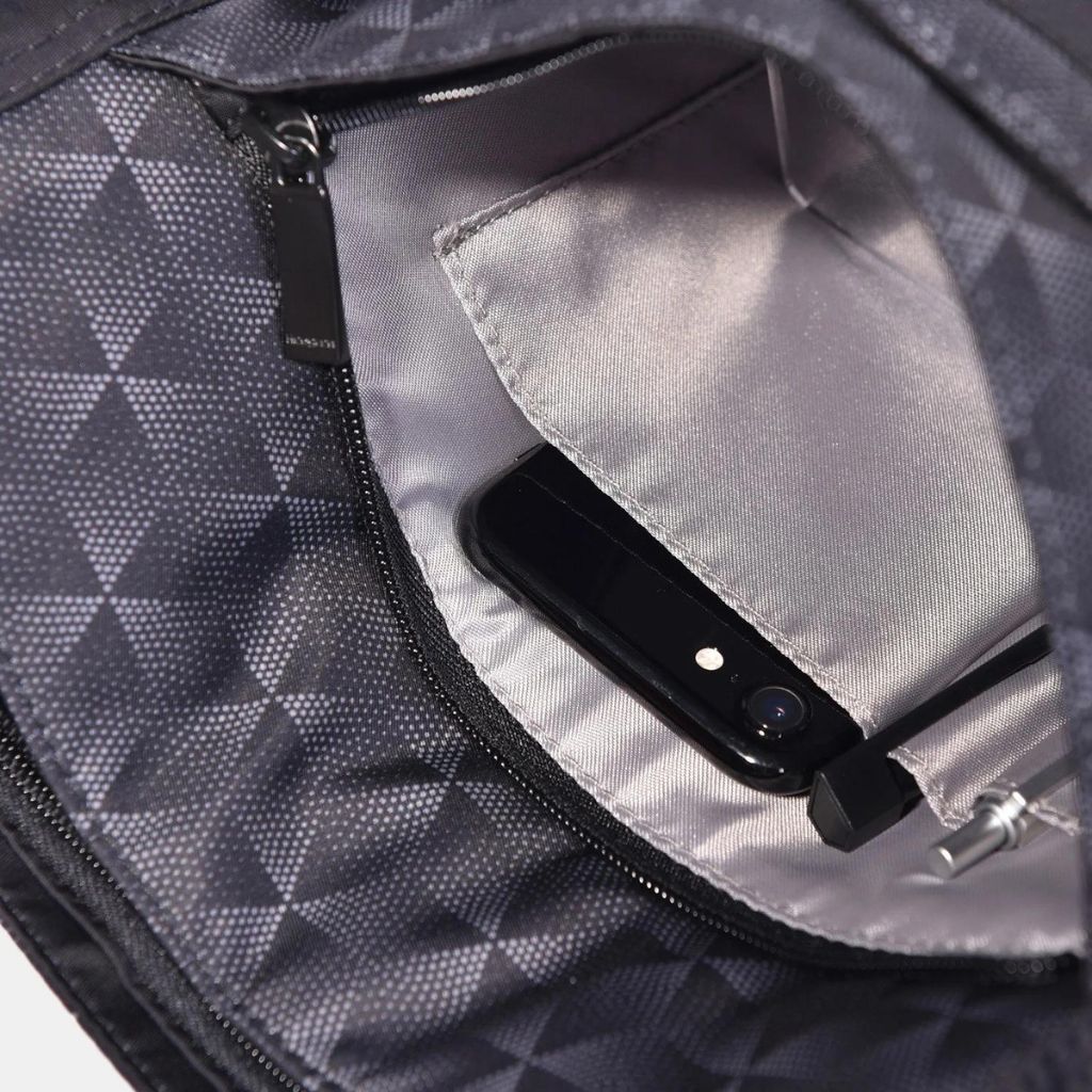 Hedgren Orva RFID Crossbody Bag for Women - Stylish Gradient Print Anti-Theft Purse for Travel, Shopping & Everyday Use