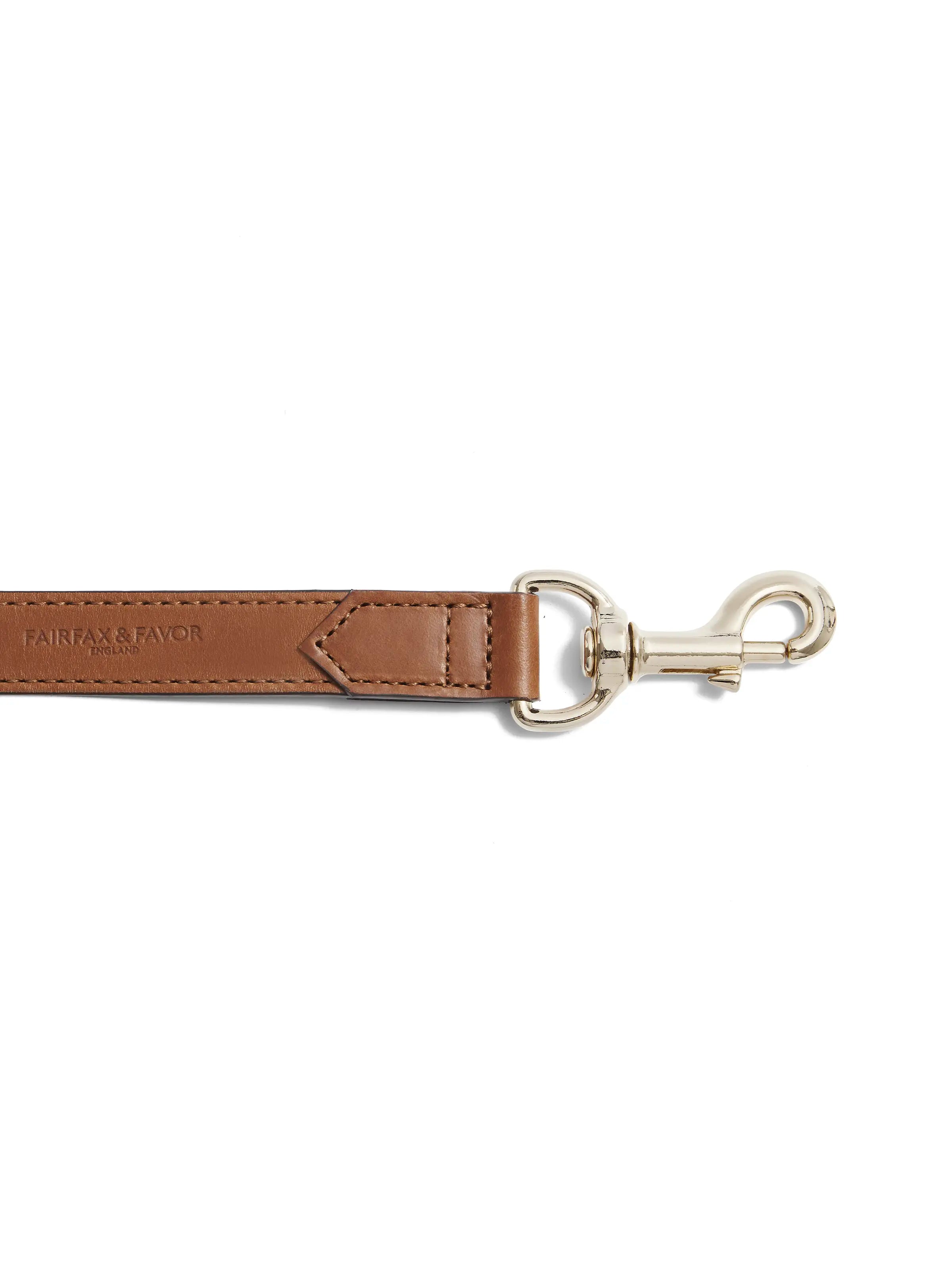 Premium Tan Leather Dog Lead - Signature Bakewell Collection | Durable & Stylish for Walking, Training & Outdoor Adventures