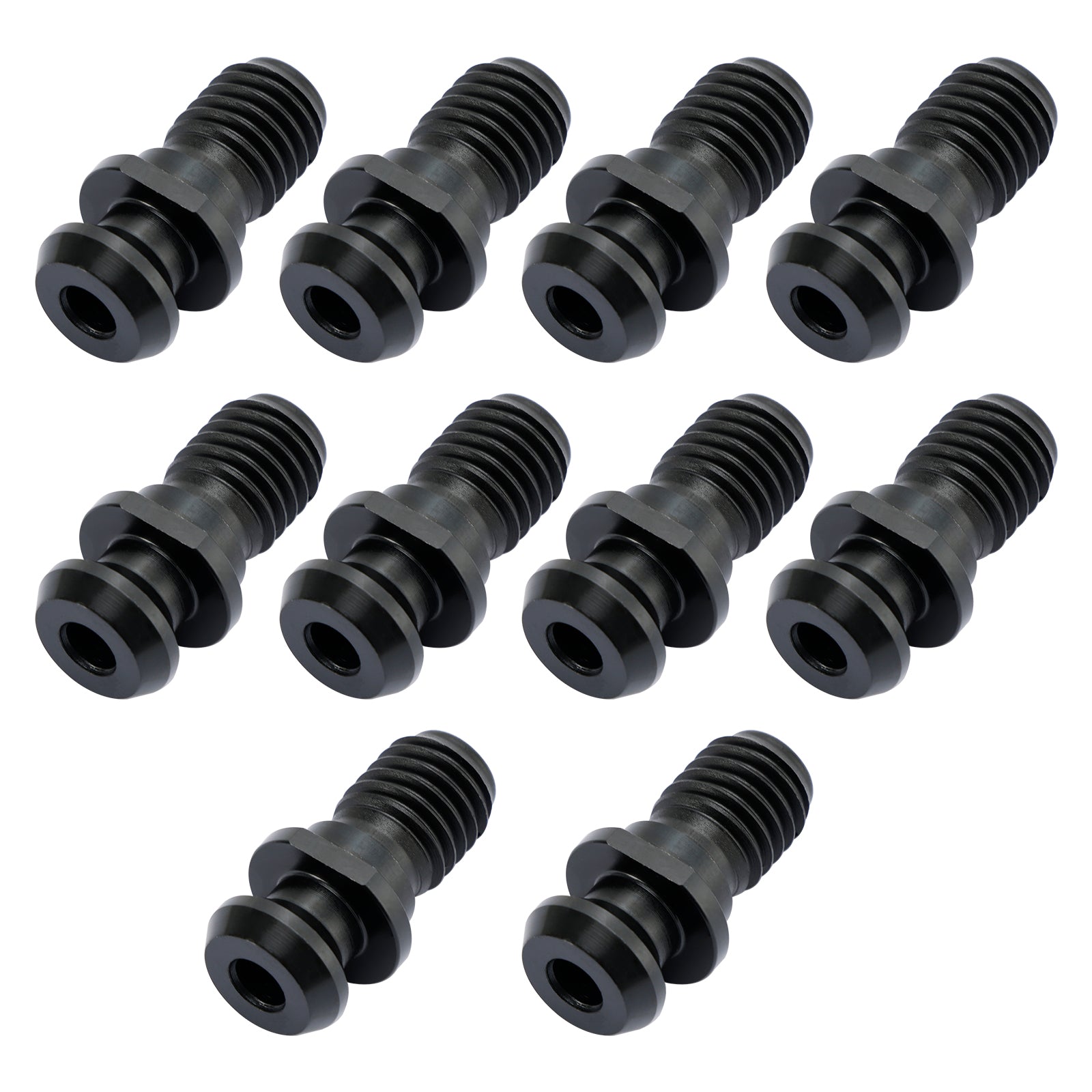 10 Pcs CAT40 45° 0.740 Pull Stud Retention Knob for Mazak Fadal CNC Machines - High Precision Tool Holder Accessories for Milling, Drilling & Lathe Operations