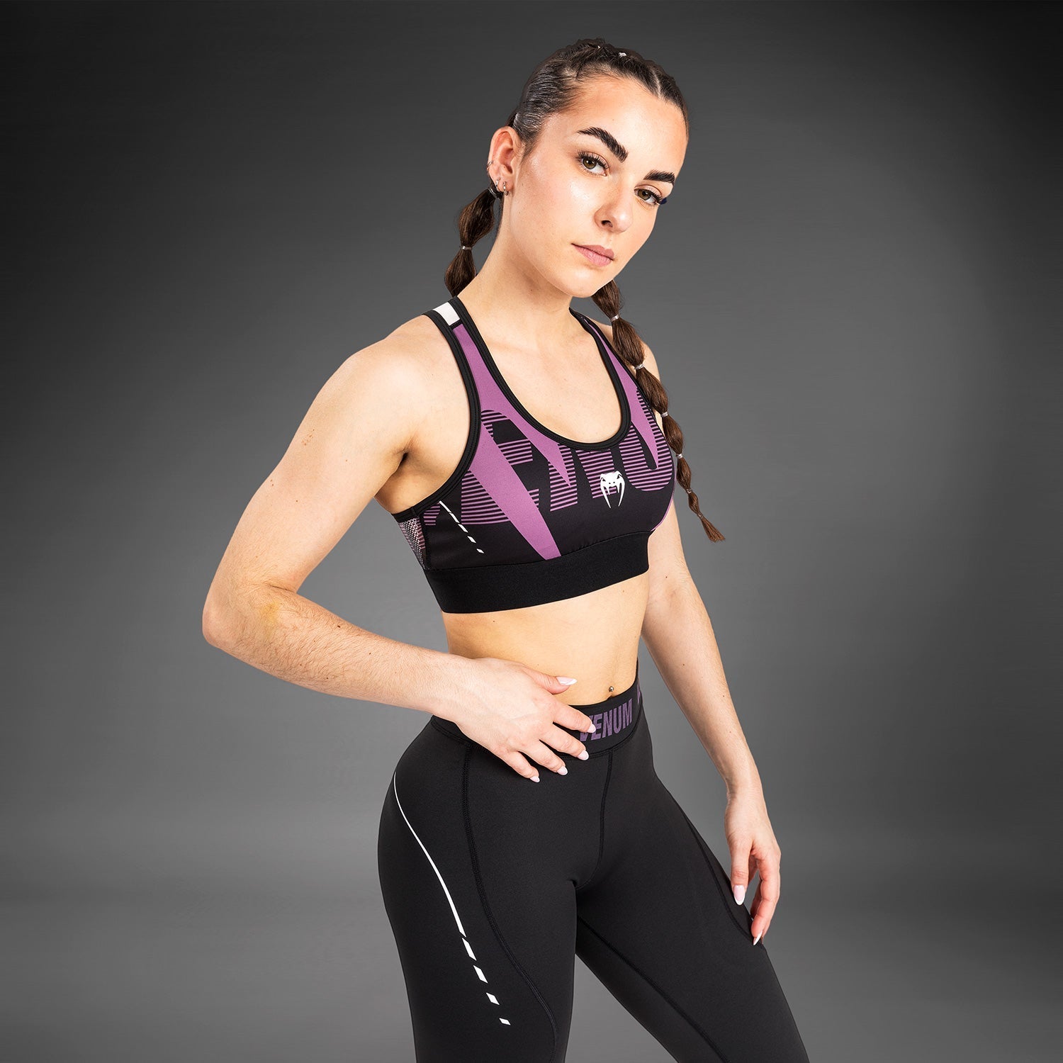 Venum Adrenaline Women's Sports Bra - Purple | High-Impact Workout & Yoga Support | Gym & Activewear for Women