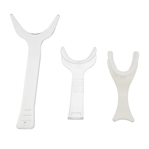 EXCEART Disposable Dental Mouth Openers - 3Pcs Orthodontic Cheek Retractors for Teeth Whitening & Dental Procedures (Assorted Colors) - Perfect for Dentists, Orthodontists & At-Home Teeth Care