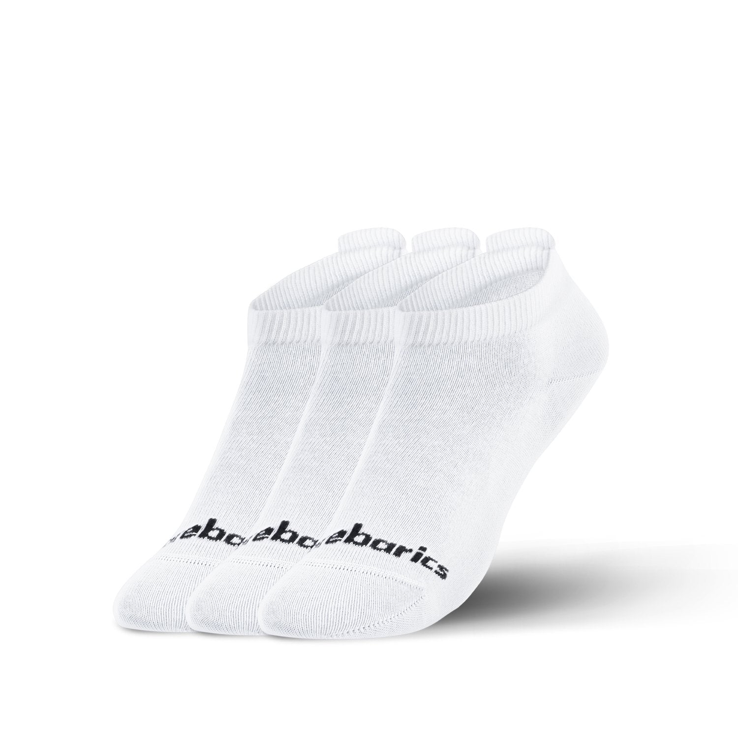 Barebarics Barefoot Socks for Men & Women - Low Cut Minimalist Socks (3 Pack, White) - Perfect for Yoga, Running & Everyday Comfort