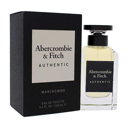 Abercrombie & Fitch Authentic Man 100ml Eau de Toilette for Men - Fresh & Masculine Cologne for Everyday Wear, Date Night & Special Occasions