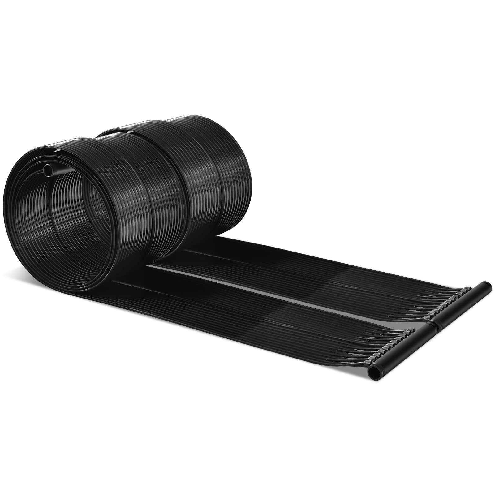 Goplus 2.5FT x 10FT Solar Pool Heater for Above Ground & Inground Pools - Weatherproof Swimming Pool Solar Panel Heating System - Perfect for Backyard, Residential & Commercial Pool Heating (2.5FT x 10FT)
