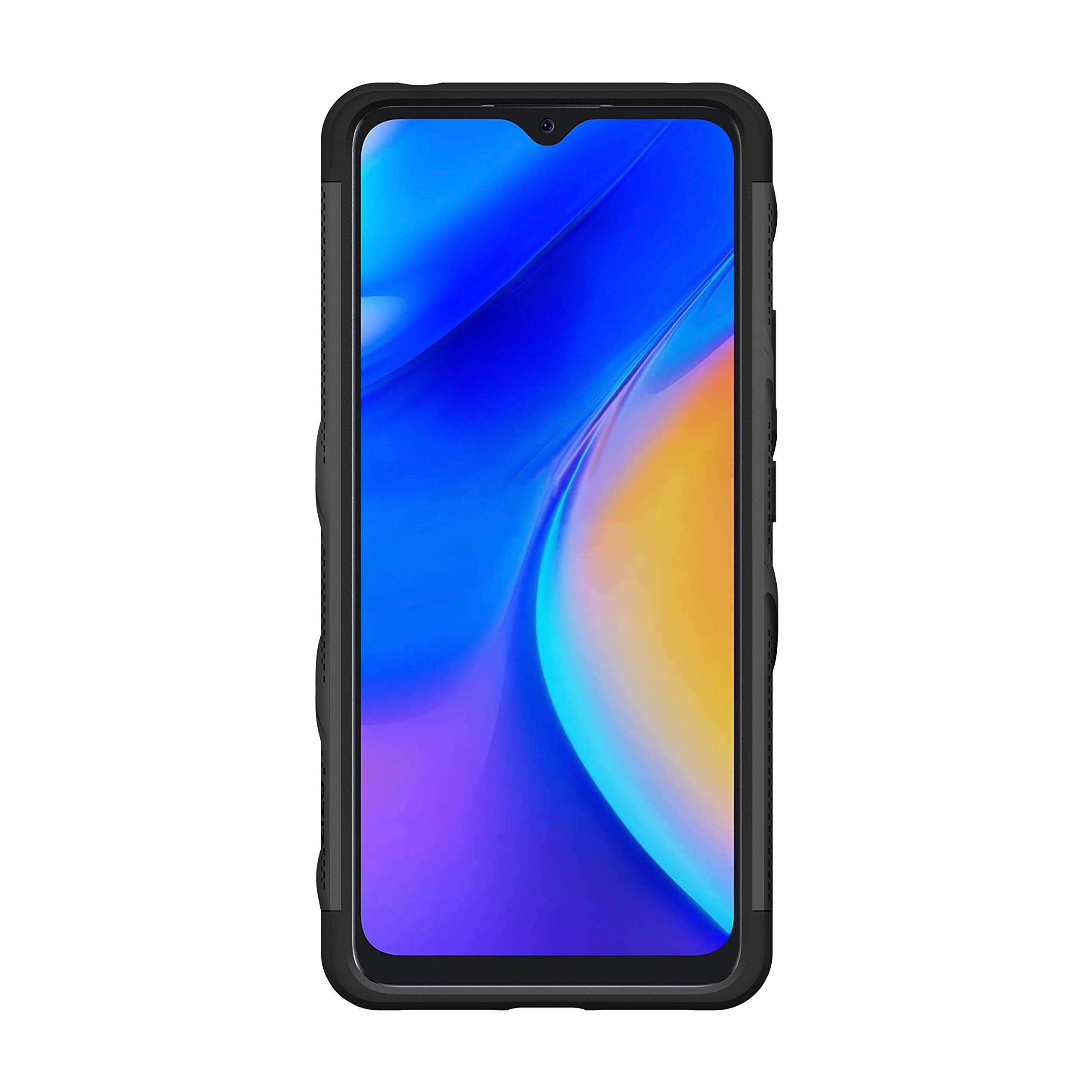 TCL 20 XE Case with Screen Protector & Kickstand - Black for Outdoor Protection