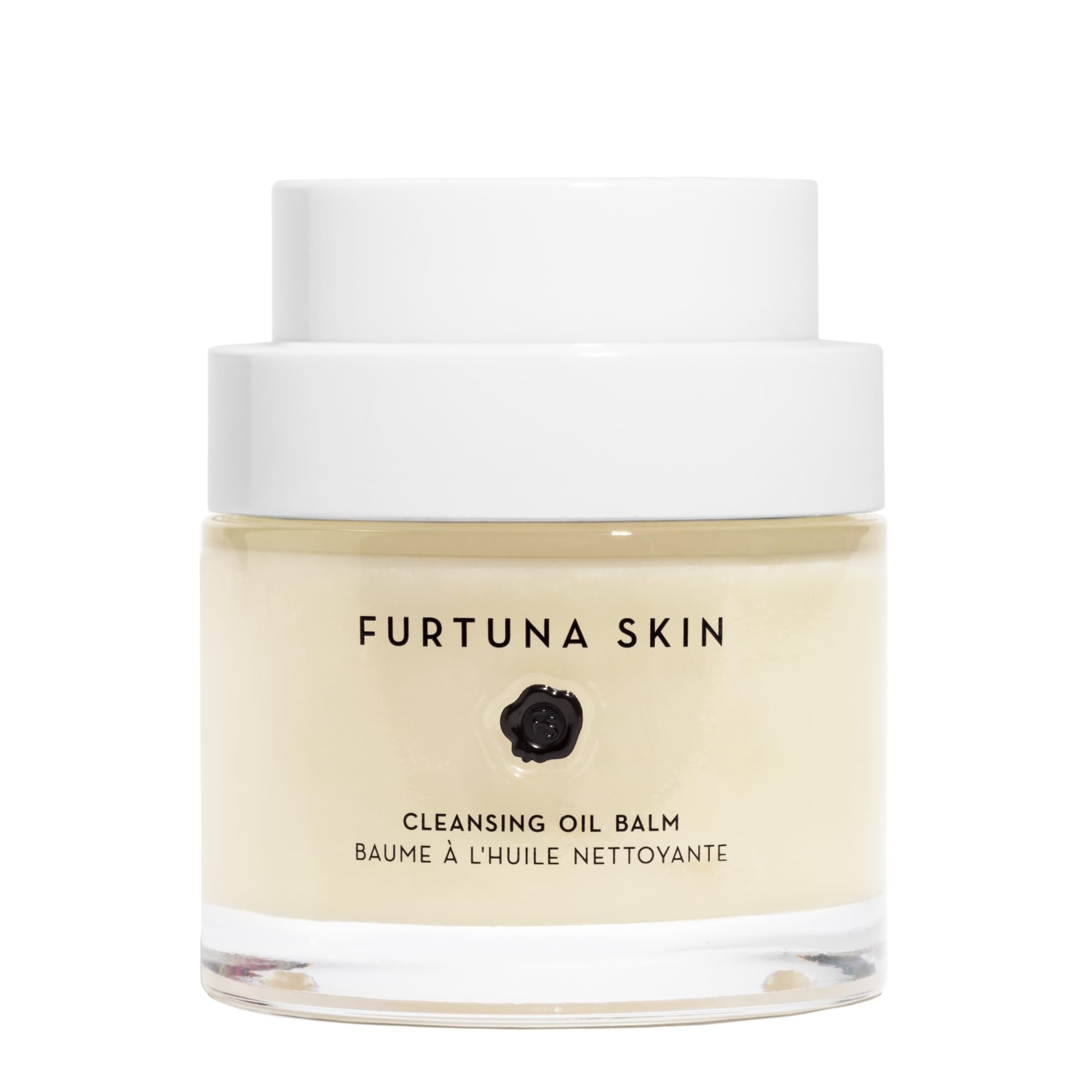Furtuna Skin Cleansing Oil Balm - Vegan Makeup Remover & Face Moisturizer with Olive Oil & Organic Wild Plants, 80g | Gentle Cleansing for Dry & Sensitive Skin, Perfect for Nighttime Skincare Routine