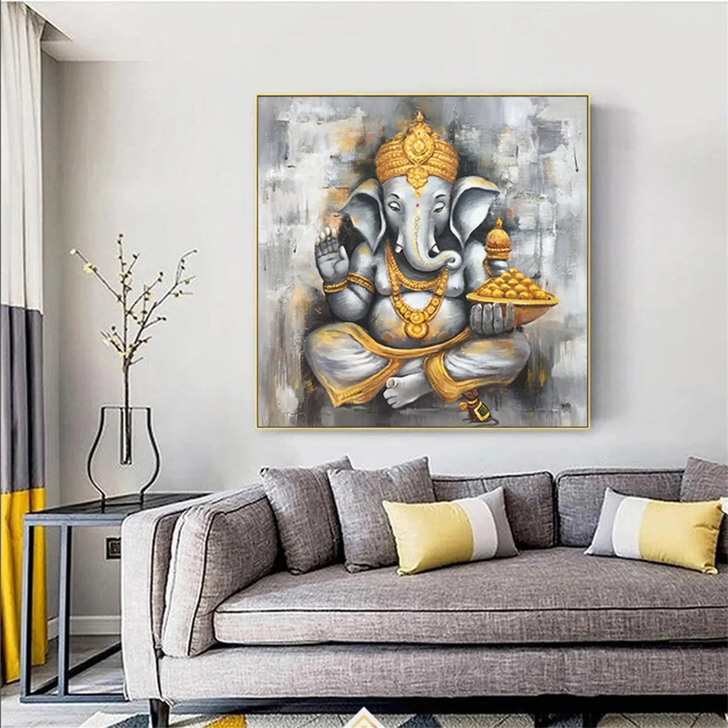Animal Art Painting #AP059 - Handmade Canvas Wall Decor for Living Room, Bedroom & Office - Perfect Gift for Pet Lovers & Home Decor