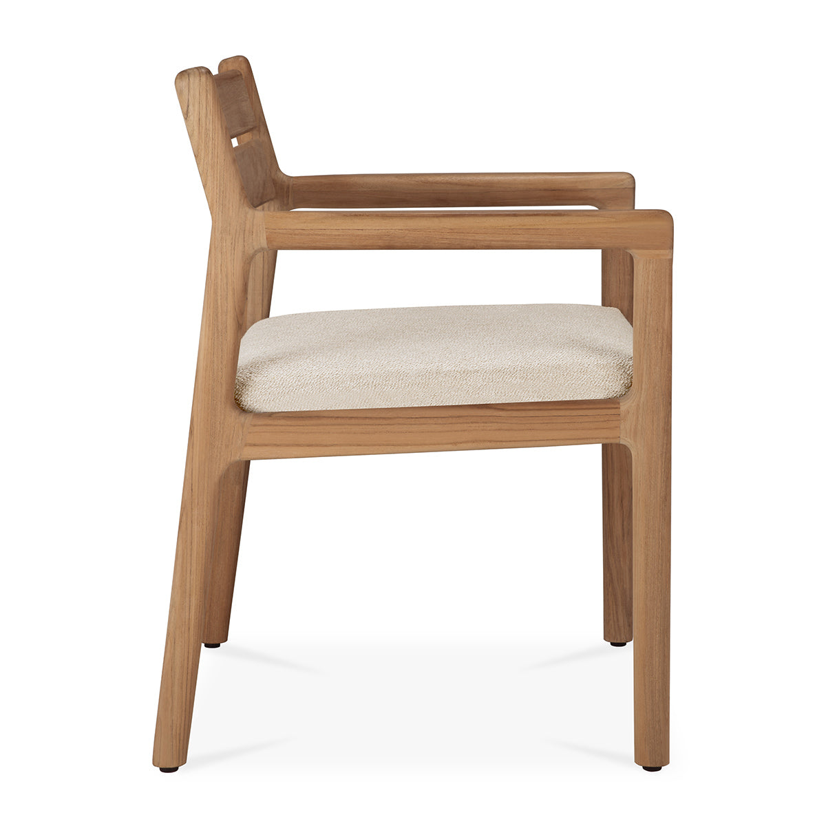 Outdoor Dining Arm Chair - Weather-Resistant Patio Chair for Garden, Deck, Poolside & Backyard - Comfortable & Durable Outdoor Seating