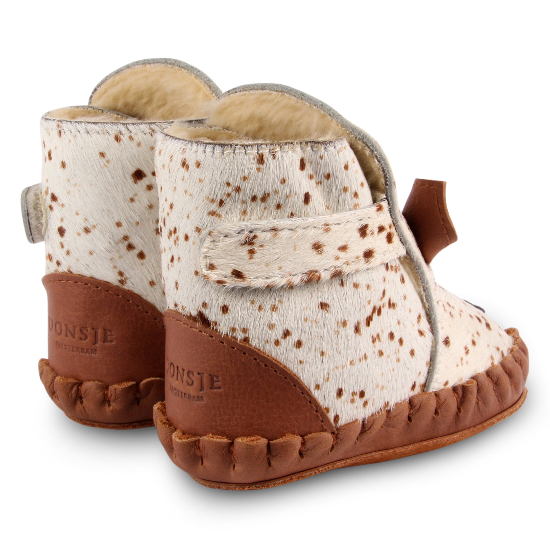 Donsje Kapi Exclusive Lining Bambi Boots - Premium Leather Baby Shoes for Girls & Boys | Perfect for First Walkers, Outdoor Adventures & Special Occasions