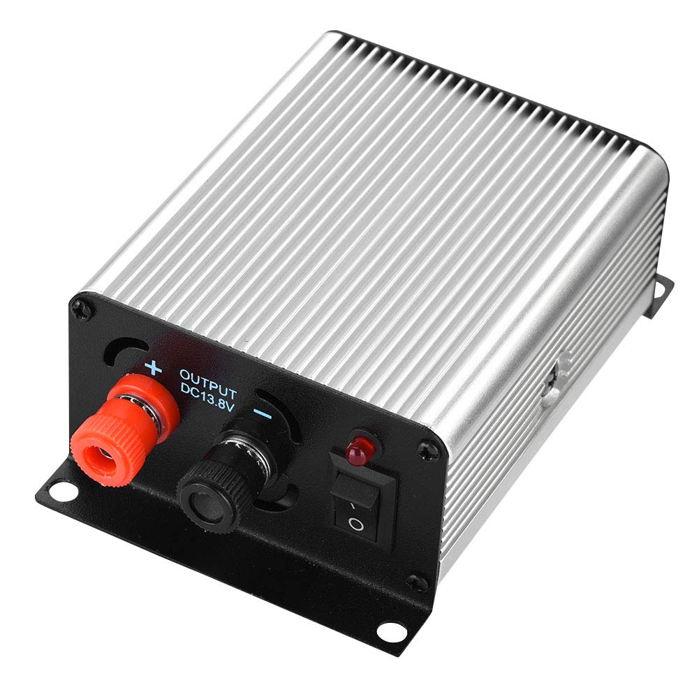 Portable Mini 24V to 13.8V DC Switching Power Supply Converter for Two-Way Radio - Ideal for Ham Radio, CB Radio & Emergency Communication Equipment