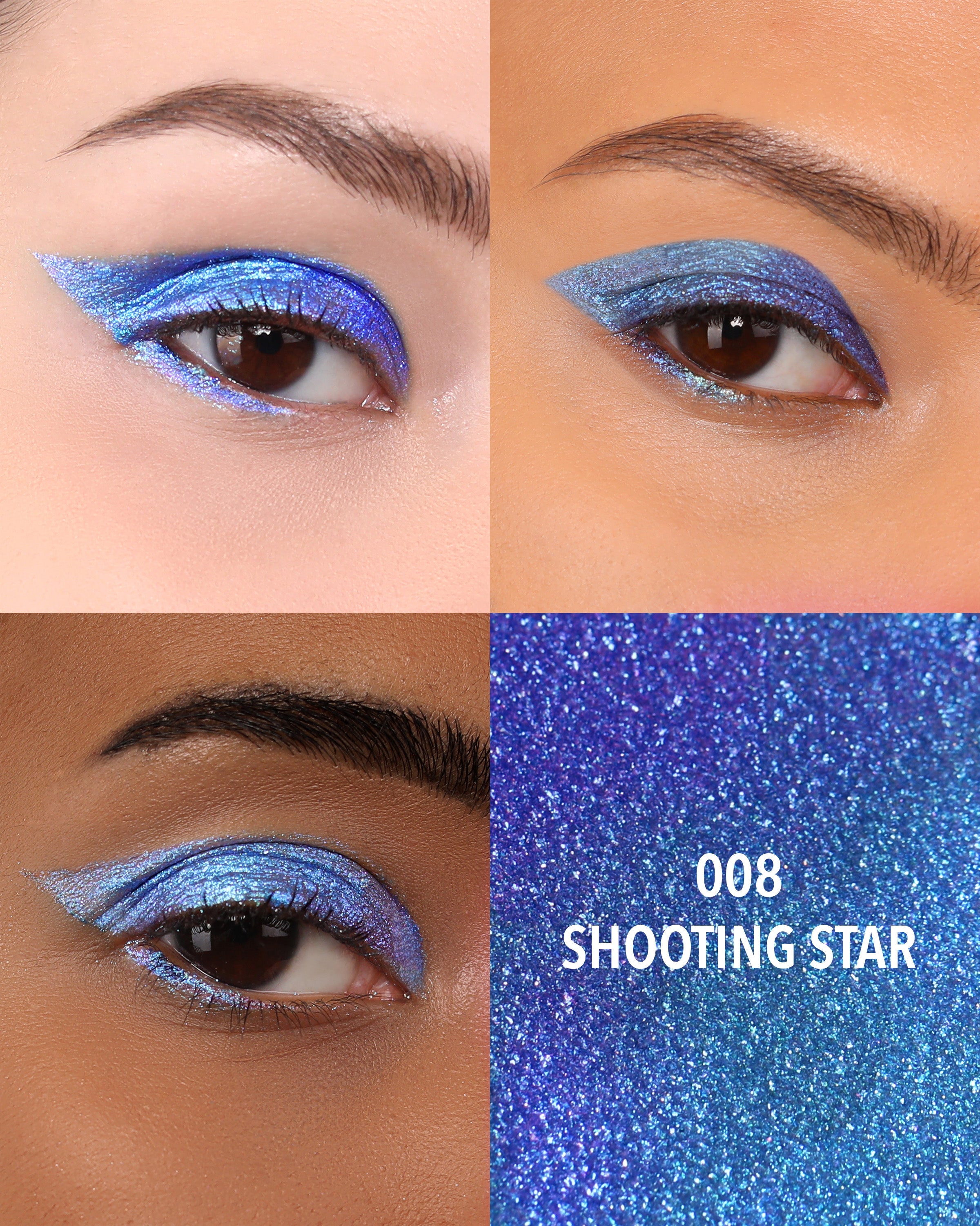 Prism Pop Pigment 008 Shooting Star - High Pigment Eye Shadow for Stunning Makeup Looks | Perfect for Night Out, Party & Special Occasions