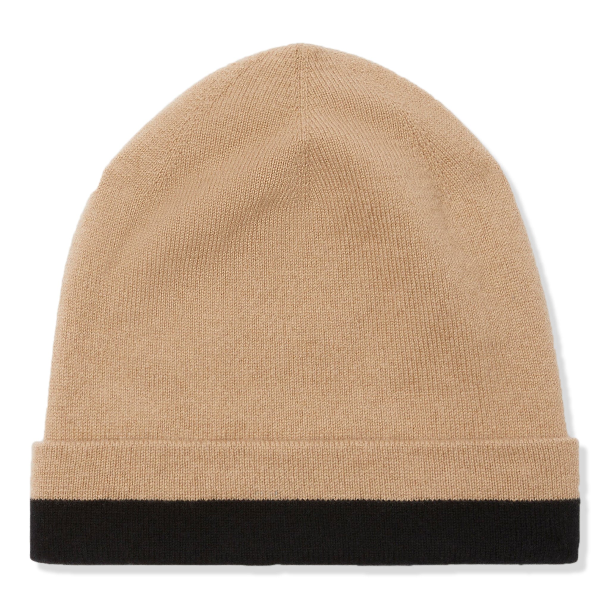 Burberry Logo Intarsia Cashmere Beanie - Soft Luxury Winter Hat for Men & Women in Beige & Black - Perfect for Skiing, Travel & Cold Weather Fashion