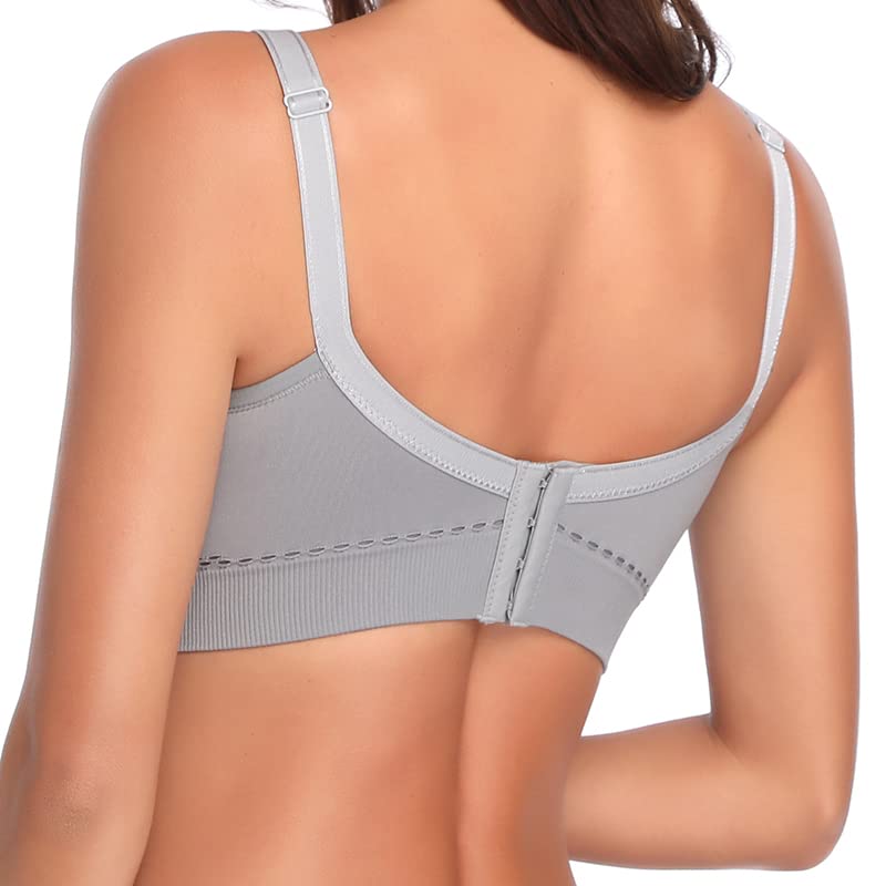 Mulaza Nursing Bras for Women - Wirefree Maternity & Sleep Bras for Breastfeeding Comfort
