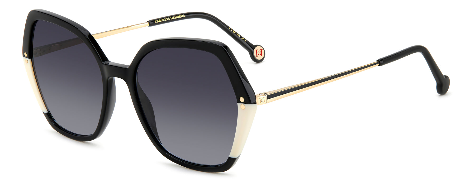 Carolina Herrera HER 0185/S Sunglasses - Luxury Designer Shades for Women, UV Protection & Fashion Statement - Perfect for Beach, Driving & Outdoor Activities
