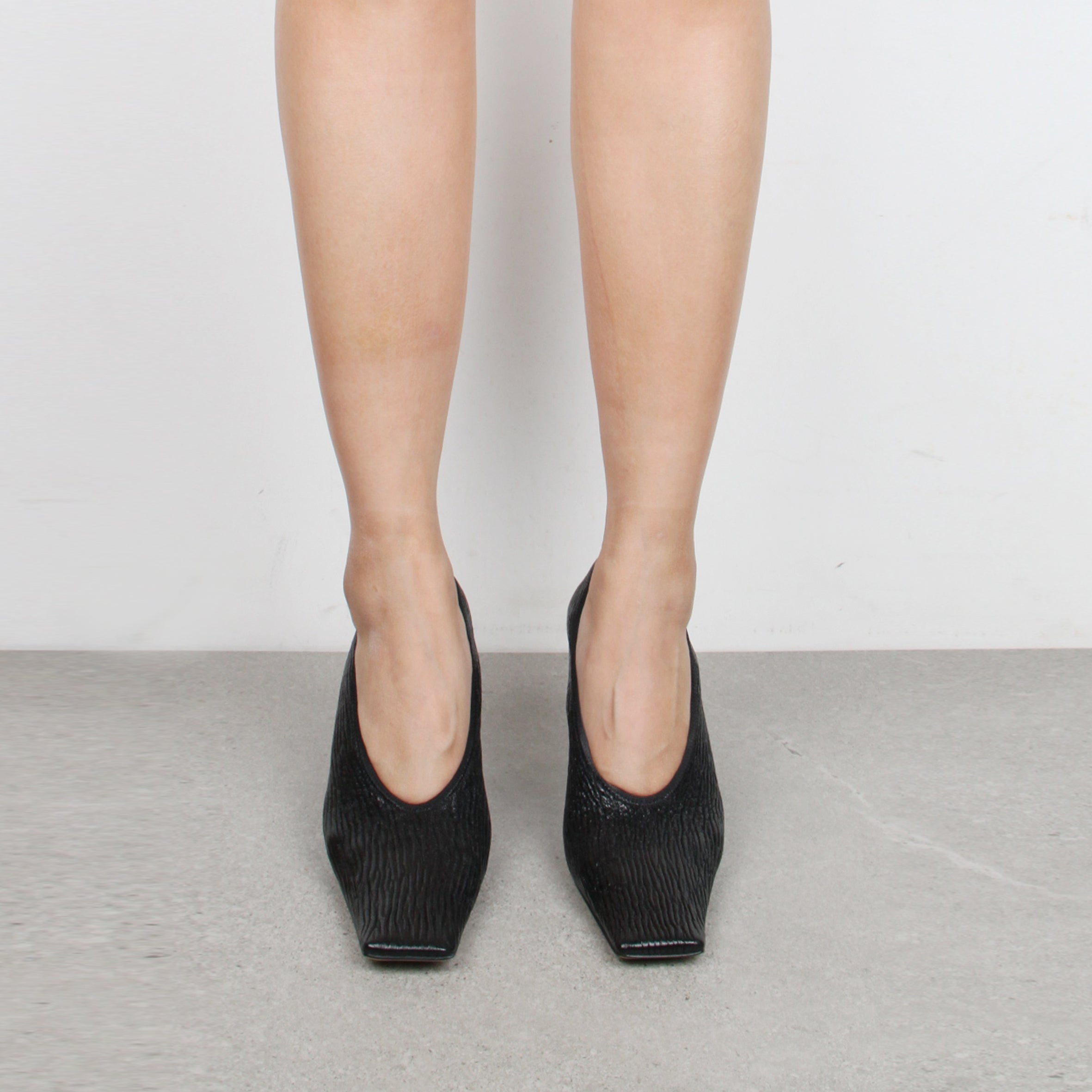 Scrunch Pump 85 Black - Comfortable & Stylish Women's Heels for Work, Party & Special Occasions