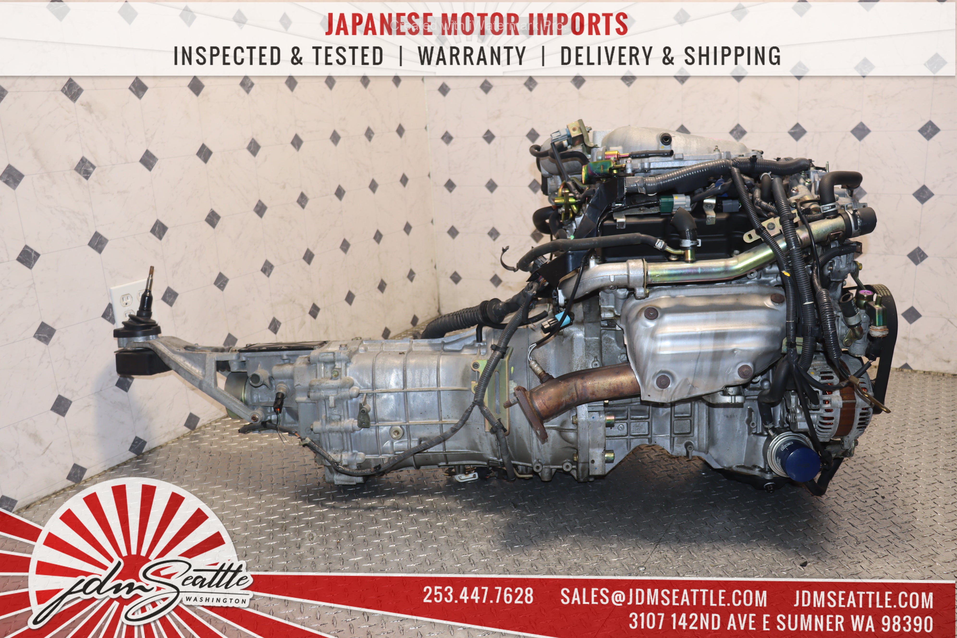 JDM VQ35DE 3.5L V6 Engine for 2003-2005 Nissan 350Z & Infiniti G35 - Non-Revup 6-Speed Manual Transmission (CD07) - Performance Upgrade & Replacement Part for Racing & Daily Driving