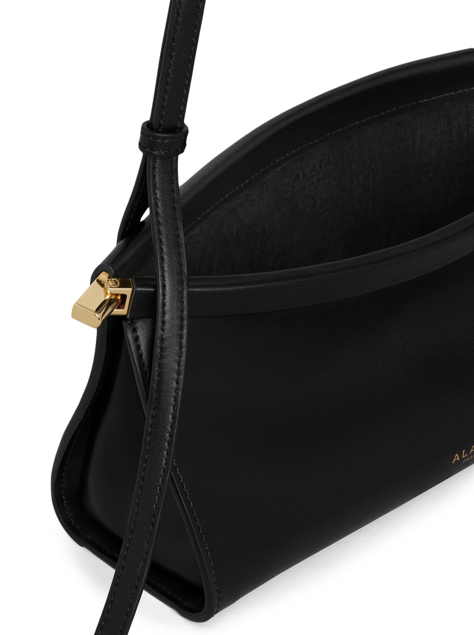 LE CLICK EAST WEST Small Leather Crossbody Bag for Women - Stylish & Compact Purse for Everyday Use, Travel, and Work