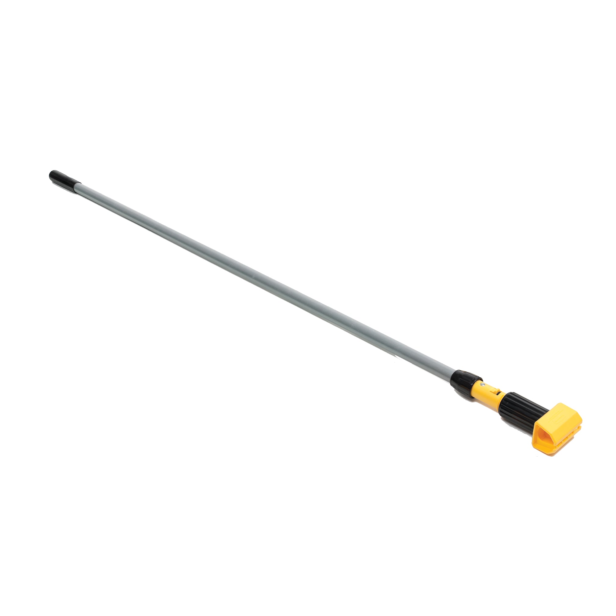 Rubbermaid Gripper 60 Clamp Style Wet Mop Handle - Durable Aluminum with Non-Slip Grip - Grey - Perfect for Kitchen, Bathroom & Hard Floor Cleaning